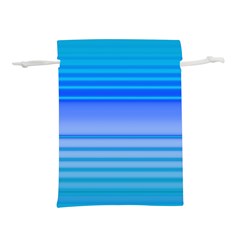 Blue Purple Color Stripes Ombre Lightweight Drawstring Pouch (l) by SpinnyChairDesigns