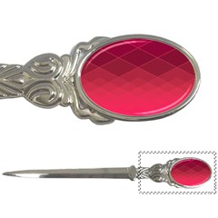 Hot Pink And Wine Color Diamonds Letter Opener by SpinnyChairDesigns