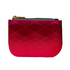 Hot Pink And Wine Color Diamonds Mini Coin Purse