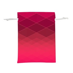 Hot Pink And Wine Color Diamonds Lightweight Drawstring Pouch (s)