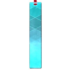 Aqua Blue And Teal Color Diamonds Large Book Marks