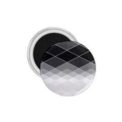 Black White Grey Color Diamonds 1 75  Magnets