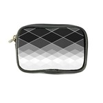 Black White Grey Color Diamonds Coin Purse Front