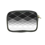 Black White Grey Color Diamonds Coin Purse Back