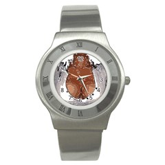 Sexy Boobs Breast Cleavage Woman Stainless Steel Watch by HermanTelo