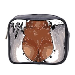 Sexy Boobs Breast Cleavage Woman Mini Toiletries Bag (two Sides)