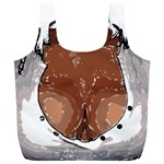 Sexy Boobs Breast Cleavage Woman Full Print Recycle Bag (XL) Front