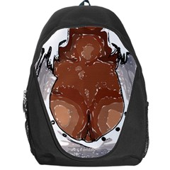 Sexy Boobs Breast Cleavage Woman Backpack Bag by HermanTelo