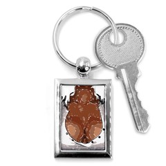 Sexy Boobs Breast Cleavage Woman Key Chain (rectangle) by HermanTelo