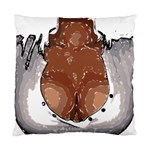 Sexy Boobs Breast Cleavage Woman Standard Cushion Case (One Side) Front