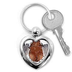 Sexy Boobs Breast Cleavage Woman Key Chain (heart) by HermanTelo