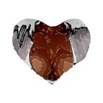 Sexy Boobs Breast Cleavage Woman Standard 16  Premium Heart Shape Cushions Front