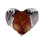 Sexy Boobs Breast Cleavage Woman Standard 16  Premium Heart Shape Cushions Back