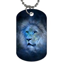 Astrology Zodiac Lion Dog Tag (one Side) by Mariart