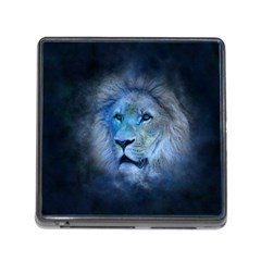 Astrology Zodiac Lion Memory Card Reader (square 5 Slot) by Mariart