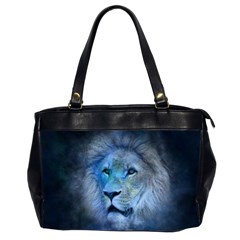 Astrology Zodiac Lion Oversize Office Handbag (2 Sides) by Mariart