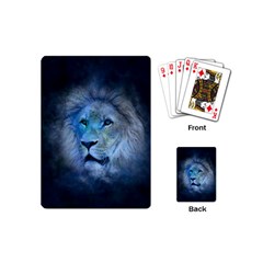 Astrology Zodiac Lion Playing Cards Single Design (mini) by Mariart