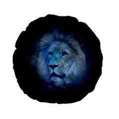 Astrology Zodiac Lion Standard 15  Premium Flano Round Cushions by Mariart