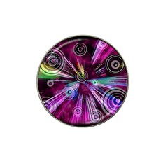 Fractal Circles Abstract Hat Clip Ball Marker