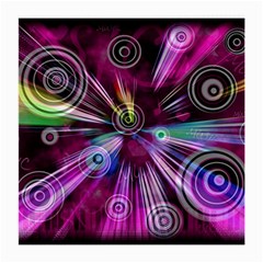 Fractal Circles Abstract Medium Glasses Cloth (2 Sides)