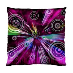 Fractal Circles Abstract Standard Cushion Case (two Sides)