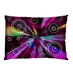 Fractal Circles Abstract Pillow Case