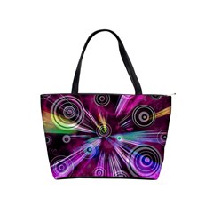 Fractal Circles Abstract Classic Shoulder Handbag