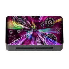 Fractal Circles Abstract Memory Card Reader With Cf