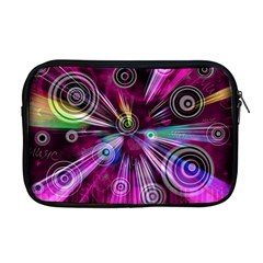 Fractal Circles Abstract Apple Macbook Pro 17  Zipper Case