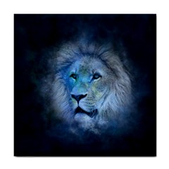 Astrology Zodiac Lion Tile Coaster by Mariart