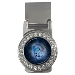 Astrology Zodiac Lion Money Clips (cz)  by Mariart