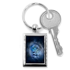 Astrology Zodiac Lion Key Chain (rectangle) by Mariart