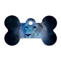 Astrology Zodiac Lion Dog Tag Bone (two Sides) by Mariart