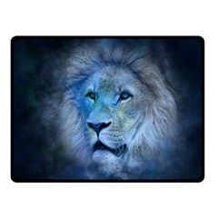 Astrology Zodiac Lion Fleece Blanket (small) by Mariart