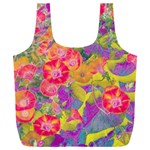 Red Liana Flower Full Print Recycle Bag (XXL) Back