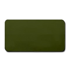 Army Green Solid Color Medium Bar Mats by SpinnyChairDesigns