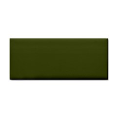 Army Green Solid Color Hand Towel