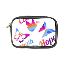 Strength Courage Hope Butterflies Coin Purse by CHeartDesigns