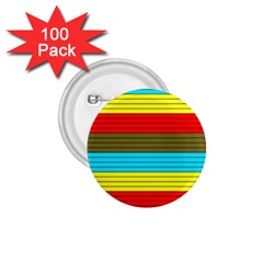 Multicolor With Black Lines 1 75  Buttons (100 Pack)  by tmsartbazaar