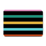 Colorful Mime Black Stripes Small Doormat  24 x16  Door Mat