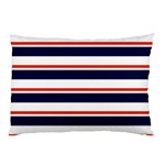 Red With Blue Stripes Pillow Case 26.62 x18.9  Pillow Case