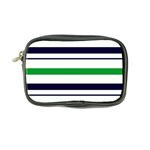 Green With Blue Stripes Coin Purse Front