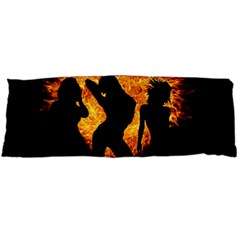 Shadow Heart Love Flame Girl Sexy Pose Body Pillow Case (dakimakura) by HermanTelo