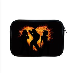 Shadow Heart Love Flame Girl Sexy Pose Apple Macbook Pro 15  Zipper Case