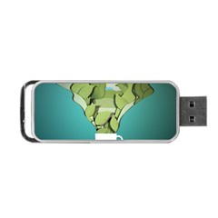 Illustrations Drink Portable Usb Flash (one Side)