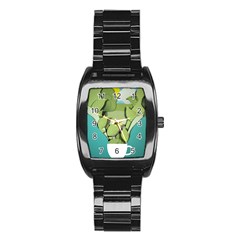 Illustrations Drink Stainless Steel Barrel Watch