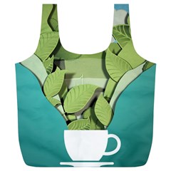 Illustrations Drink Full Print Recycle Bag (xl)