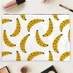 Banana Fruit Yellow Summer Cosmetic Bag (xxl)