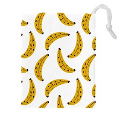 Banana Fruit Yellow Summer Drawstring Pouch (4xl) by Mariart