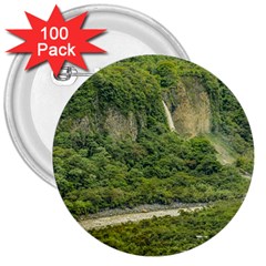 Amazonia Landscape, Banos, Ecuador 3  Buttons (100 Pack)  by dflcprintsclothing